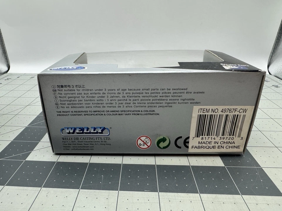 1970 Ford Mustang Yellow Welly 1:43 Diecast Sealed - HTF - Rare - Image 2 of 4