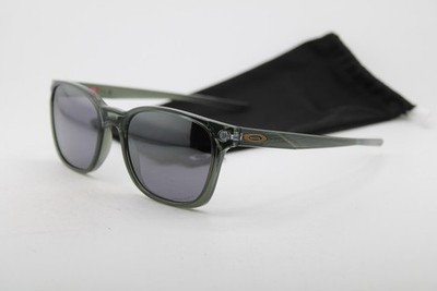 OAKLEY OO9018-1355 OJECTOR GREY CLEAR AUTHENTIC SUNGLASSES 55-20