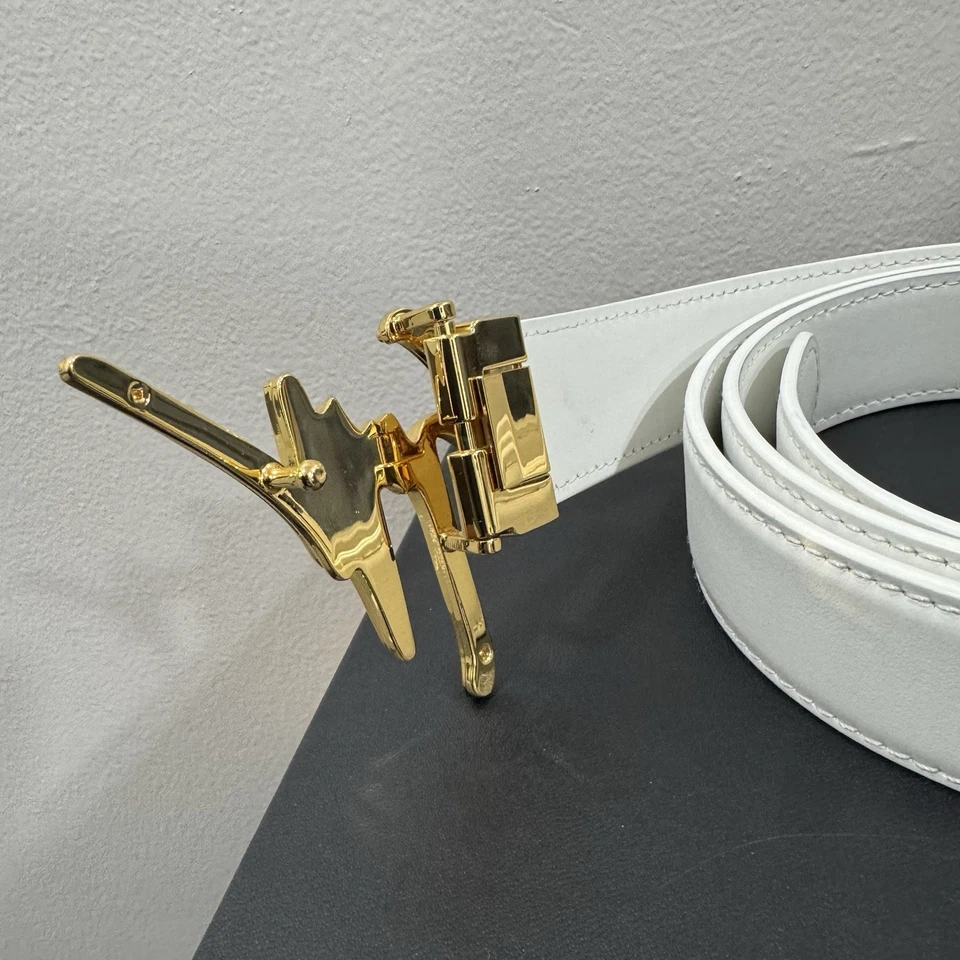 Cinturón Giuseppe Zanotti Hombre Blanco $495 Foto 3 de 4
