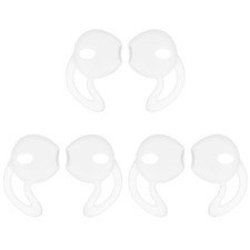 6 PCS/3Set Headset Accessories Silicone Earphones Anti-lost Straps Loss Hook