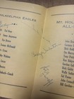 Vintage 1964 Philadelphia Eagles vs Mt Holly Basketball Program MULTI-SIGNED  — photo 5