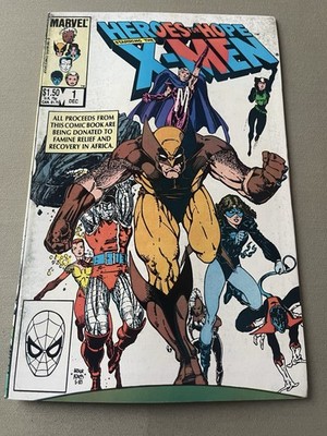 Heroes for Hope Starring The X-Men #1 (Marvel Comics December 1985) VF