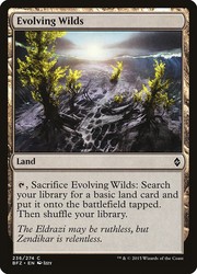 Evolving Wilds - Battle for Zendikar #236 Common