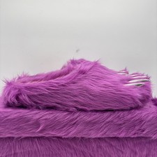 Bravest Studios Bear Claw Mule Purple Fur Sandals Size 10 Mens New Fast Shipping