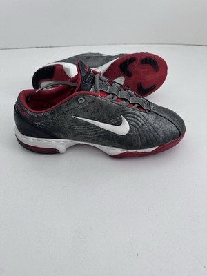 NIKE AIR MERCURIAL VAPOR I 365 GREY RED TRAINER INDOOR 