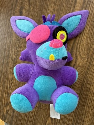Funko Purple Foxy Blacklight Plush 2017 Five Nights at Freddys FNAF Stuffed An..