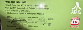 Atari Flashback 7 Classic Game Console 101 Built in Games Space Invaders Frogger