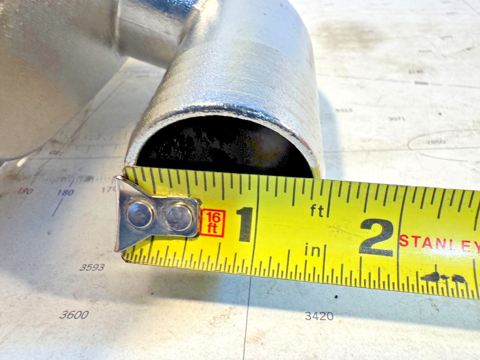 ABI 1-1/2" Oval Cockpit Drain, NEW!!! FAST SHIPPING!! 316 Stainless