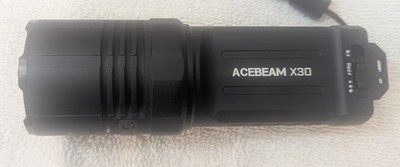 Acebeam X30 High Powered Search Flashlight - 3 Modes - 20,000 lumens