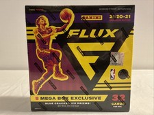 2020-21 Panini Flux Basketball 32 Card Mega Box Fact Sealed Free Ship