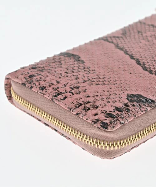 Gucci Wallcoin Case Python Leather Pink Black Used - image 7