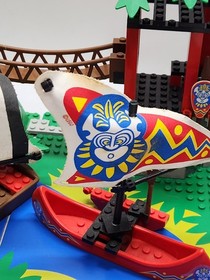 LEGO 6278 Enchanted Island 100% Complete W Instructions VTG 1994 