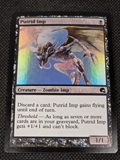 Putrid Imp Foil MTG Magic Gathering Premium Deck Series: Graveborn NM - L46