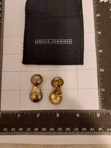 Angela Cummings Sterling Silver Vintage Drop Earrings Timesless