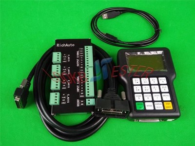 3-Axis CNC Motion Control System DSP Handle Controller Upgraded RichAuto A11E *p