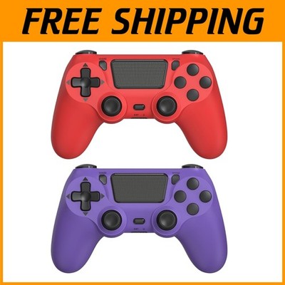 Dual Vibration Wireless PS4 Controllers - 2 Pack