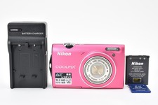 Y2K Nikon Coolpix S5100 Pink 5X 12.2Mp English OK Compact Digital Camera 2768229