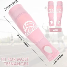 Arm Sleeves Protection 1 Pair Volleyball Passing Hitting Forearm With Foam Pads