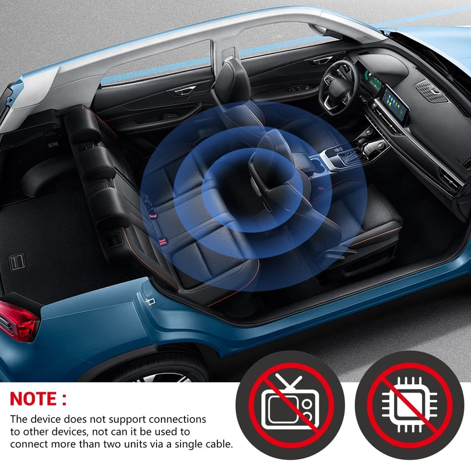 8" Auto Aktiv Subwoofer Untersitz Bassbox Kompakt Lautsprecher mit Kabelset KFZ - Bild 3 von 4