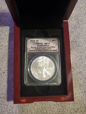 2013 (S) Silver Eagle First Stike ANACS- MS70 certified #312