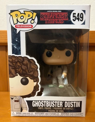 Funko Pop! Vinyl: Stranger Things - Dustin Henderson (Ghostbusters) #549