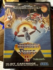 Mega Drive MD Thunder Force IV TECNO SOFT 1992 Shooting Game with Case US