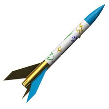 Estes Flying Model Rocket Kit Cosmic Ray, Single Bulk Pack Kit EST 1112Bk