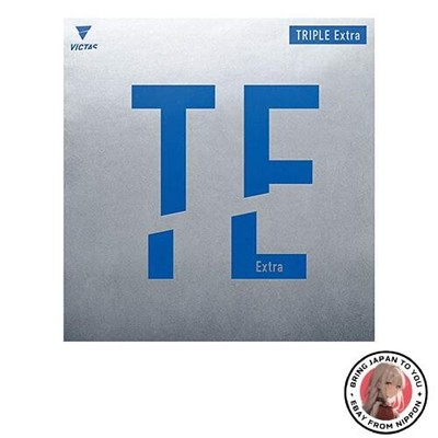 Neu VICTAS Tischtennis Belag TRIPLE extra invertiert weich stark klebend rot