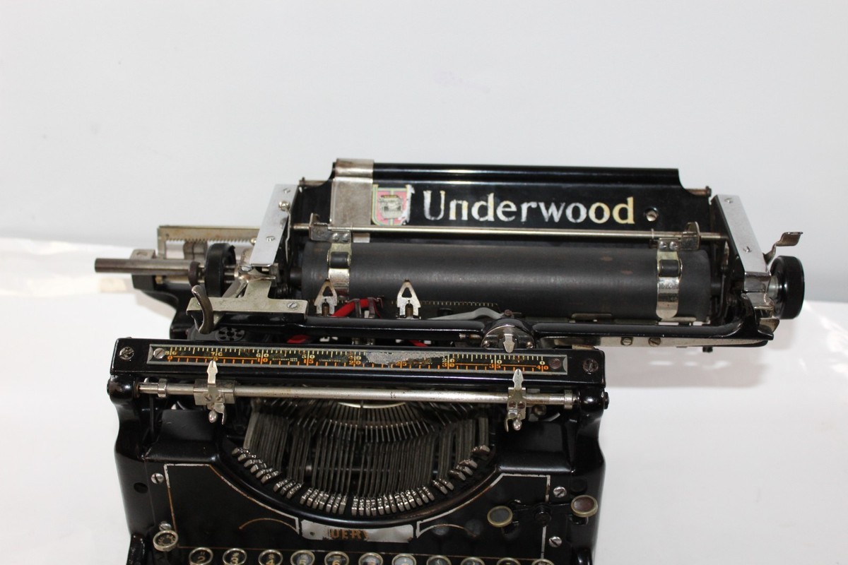 1912 Underwood No.5 Antique Desktop Typewriter | eBay