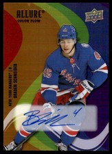 2022-23 Upper Deck Allure Full Rainbow Braden Schneider RC Auto #SF-31