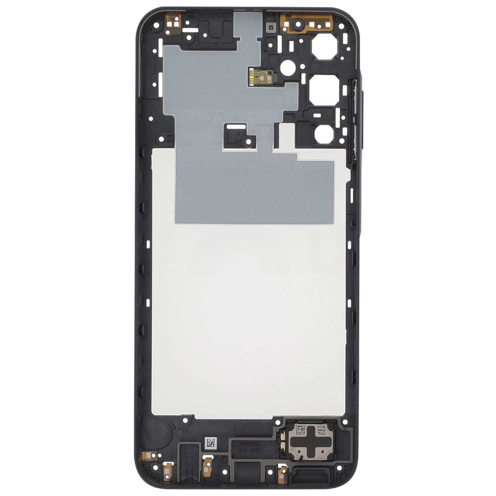 Châssis central pour Galaxy A15 4G réparer un cadre tordu noir