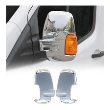 Side Mirror Cover Caps Fits Ford Transit 2015...