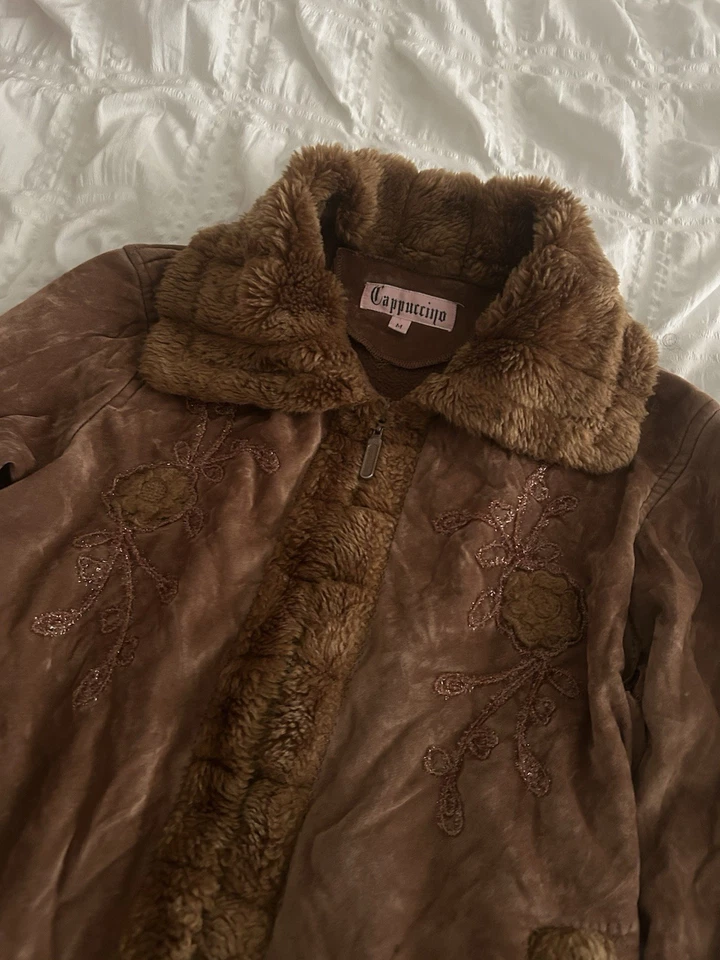 Chaqueta Abrigo Cappuccino M MARRÓN HACER OFERTA 🧥 Foto 2 de 4