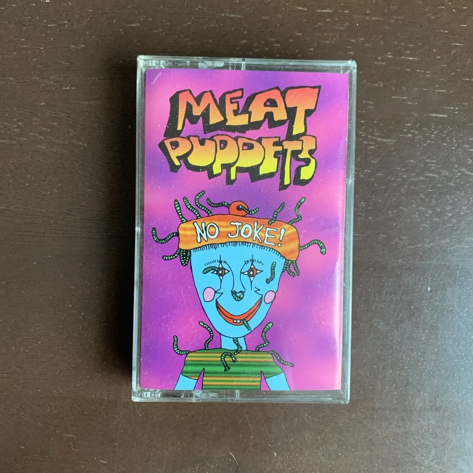 Meat Puppets, No Joke! (1995) Cassette Tape Album, Curt Kirkwood, London Records - Image 2 of 4