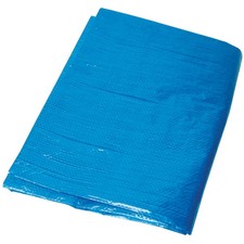 Tarpaulin Plastic Canopy Tarp PVC Sheet Waterproof Heavy Duty Cover - 3.6 x 4.8m