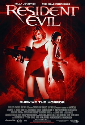 RESIDENT EVIL (Großbritannien 2002) Biohazard Horror Thriller DVD aus Sammlung 