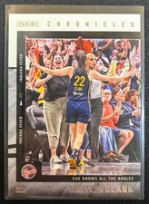 2025 Panini Basketball Caitlin Clark Chronicled WNBA #24 Indiana Fever