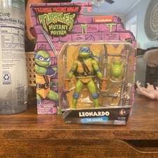2023 TMNT Teenage Mutant Ninja Turtles Playmates Leonardo Mutant Mayhem Figure
