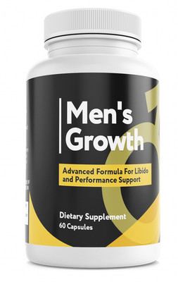 Men's Growth Advanced Formula Male Health Performance Supplement 60 Capsules