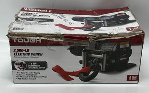 Hyper Tough 2500Lb 12V DC Electric Winch 50' Steel Rope & Mounting Bracket