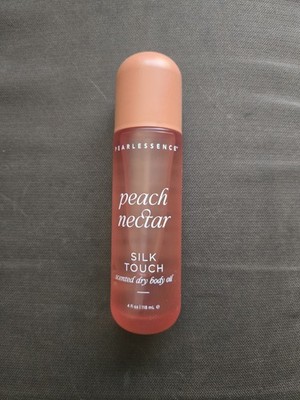Pearlessence Peach Nectar Scented Dry Body Oil 4 fl oz New