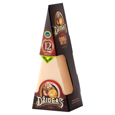 Džiugas Milder Hartkäse 12 Monate gereift 180 G