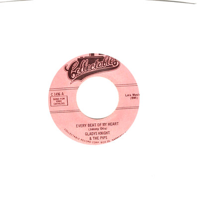 Gladys Knight & Pips:   Every Beat of My Heart / Room In My Heart .. 45 RPM 9694