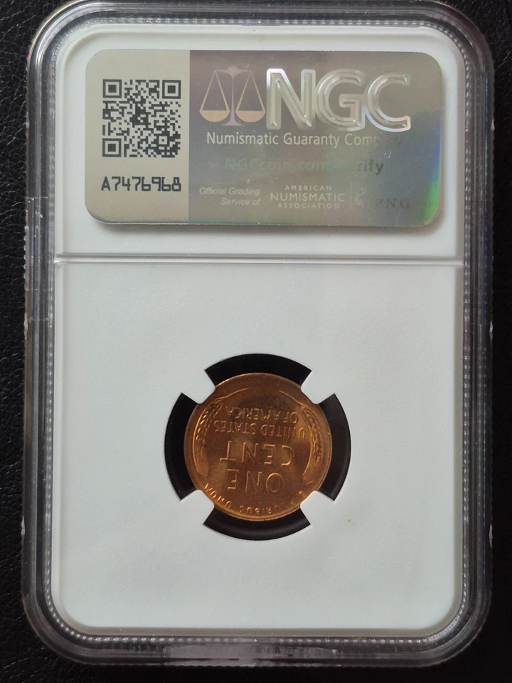 ✅ 1952D Lincoln 1C  Wheat Penny 🔥 RED GEM 🔥 NGC MS65 RD Cent Denver Mint 10 - Image 2 of 2