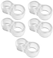 TüRstopper TüRklinkenpuffer Silikon Schutz Wand 5Er Set Transparent Flexibel