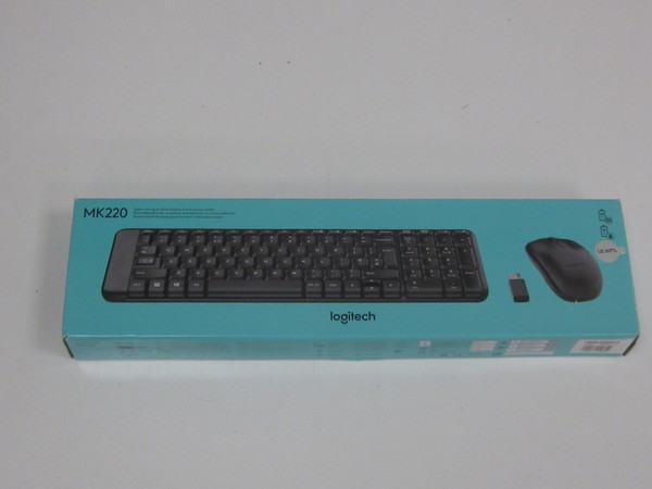 Logitech Wireless Combo MK220 Tastatur-Und-Maus Us-International Layout-image