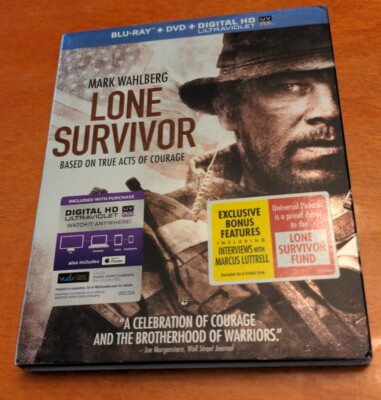 Lone Survivor blu-ray Mark Wahlberg  Emile Hirsch  Ben Foster  Taylor Kitsch