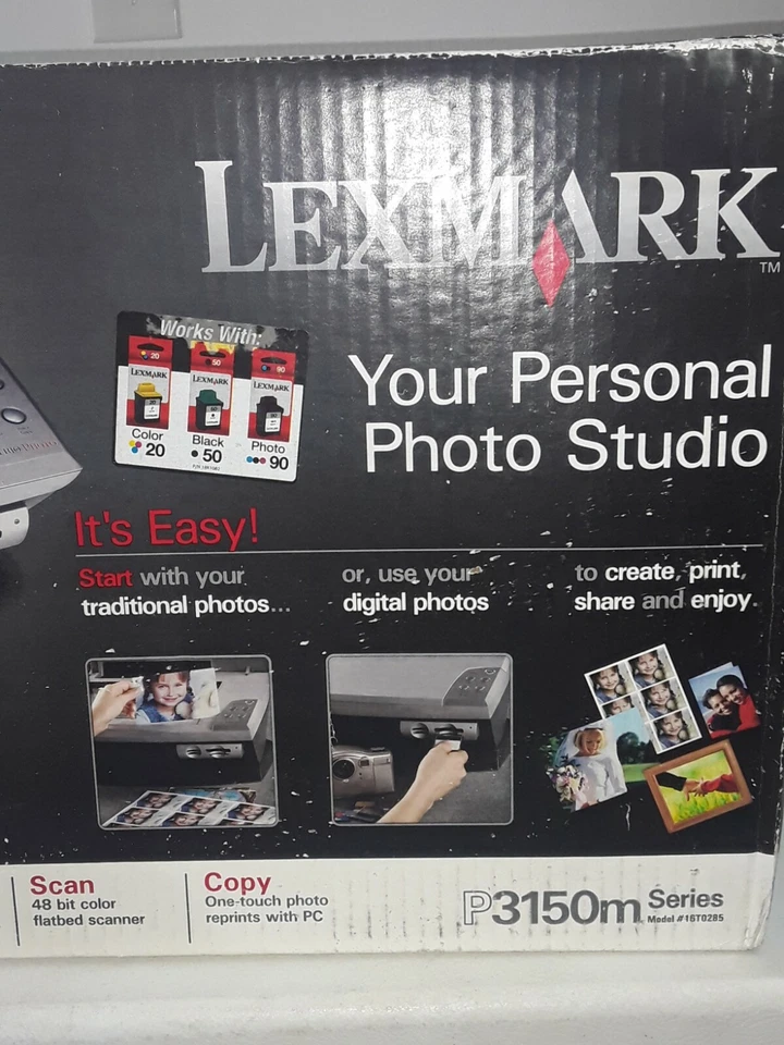 ******* NEW Lexmark PrinTrio Photo Printer P3150 P3150M 16T0285 Print Scan Copy  - Image 3 of 4