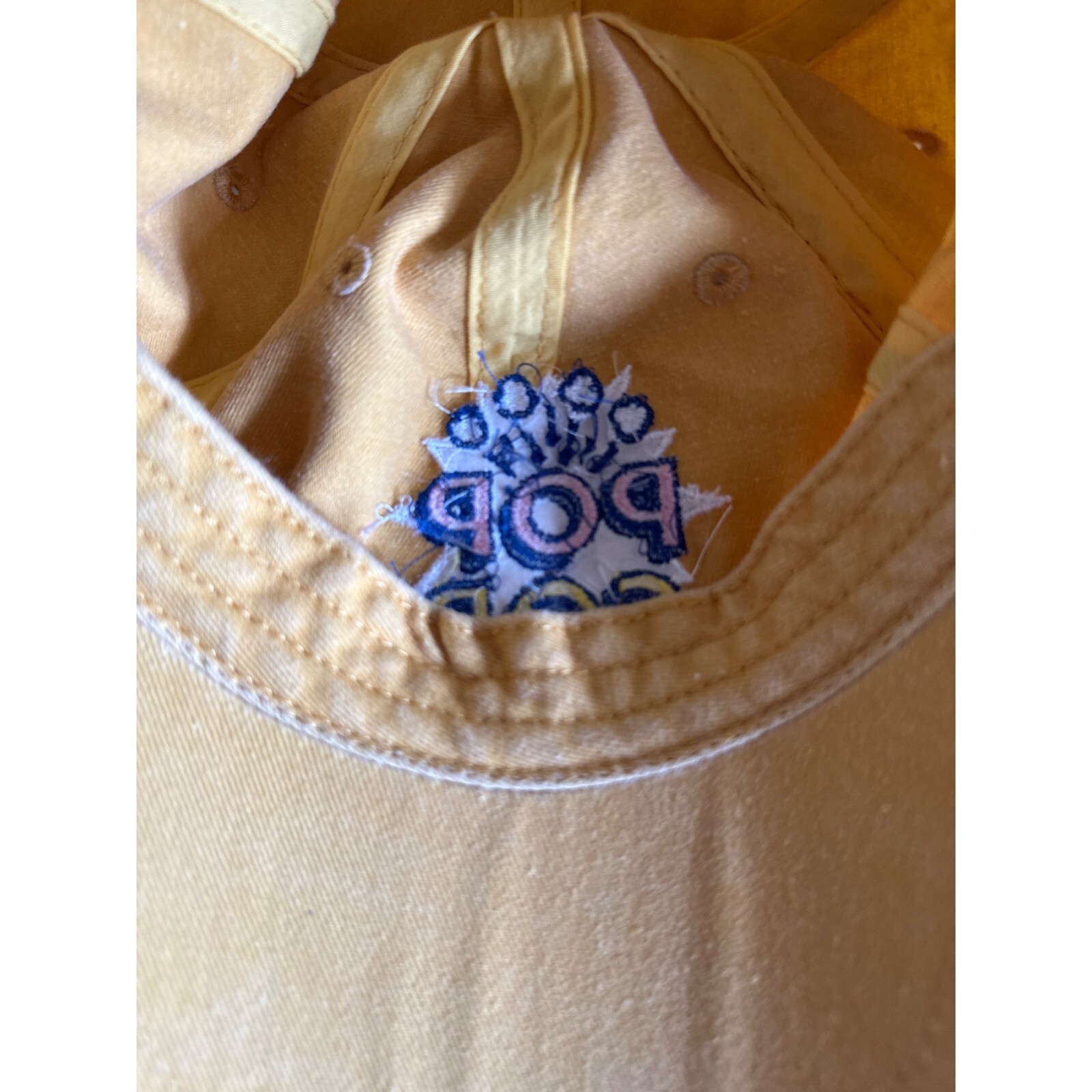 Pop Corn Yellow Hat Cap Adjustable - image 7