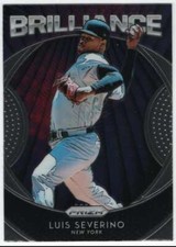 2019 Panini Prizm Baseball Brilliance #9 Luis Severino Yankees 